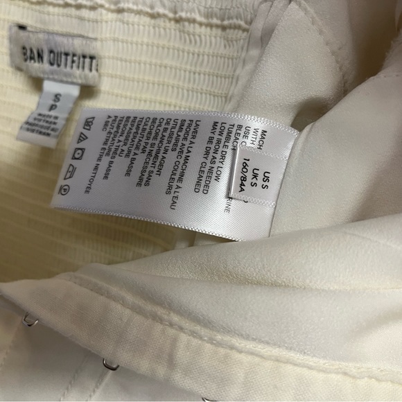 Urban Outfitters White Corset Top Size S - Picture 4 of 4